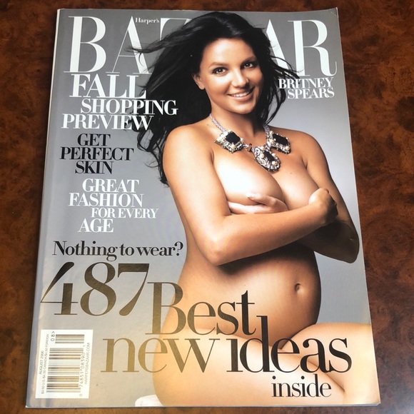 Harper’s Bazaar Magazine August 2006 Britney Spears Cover - Picture 14 of 14